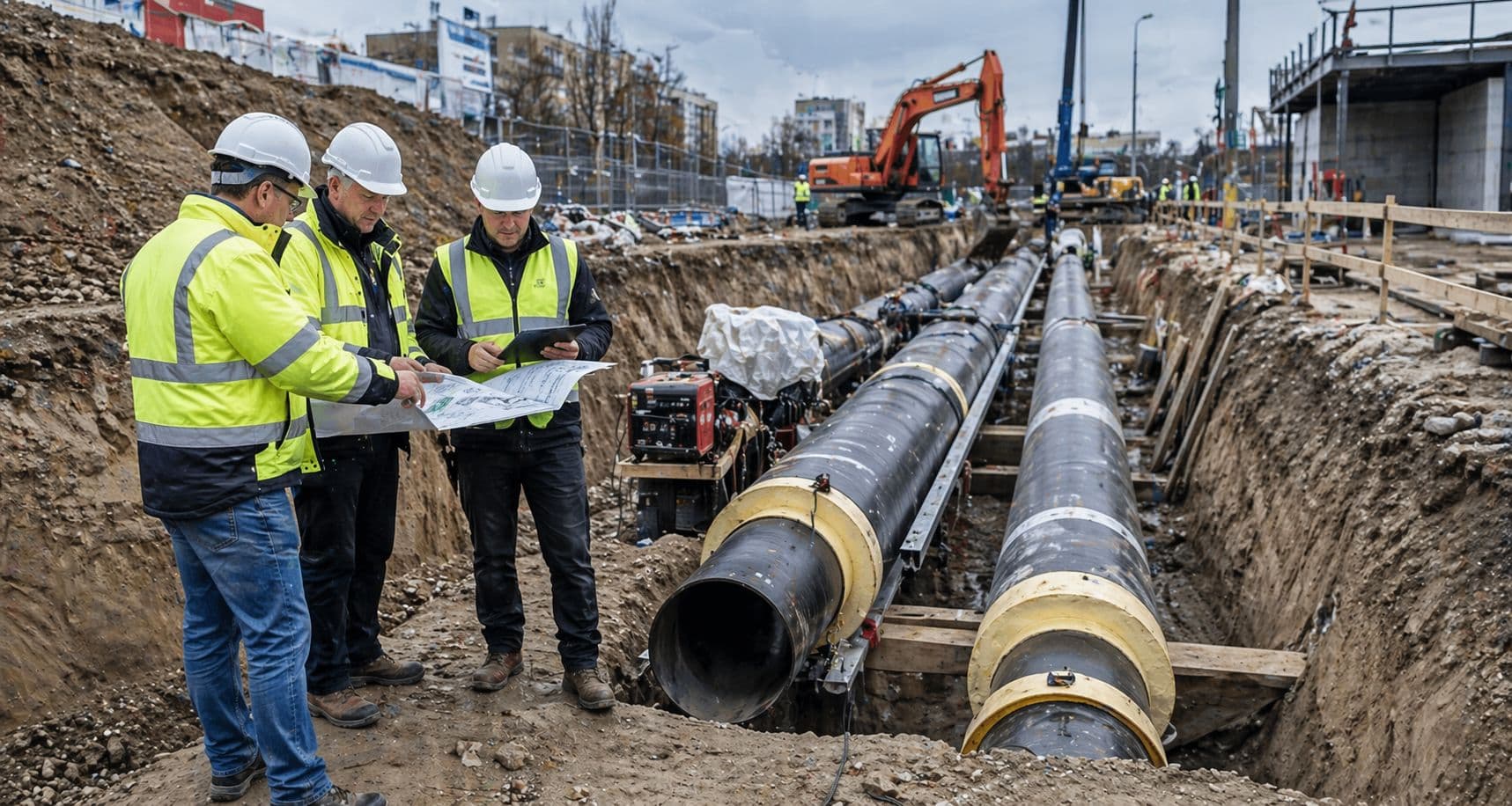 Supervision — supplier-side HVAC construction supervision, commissioning, and technical consulting